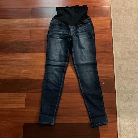 1822 Denim~ Bellyband Butter Skinny Maternity Jeans size 29 - Picture 2 of 5